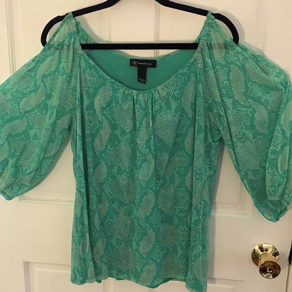INC International Concepts Tops - Cold shoulder top